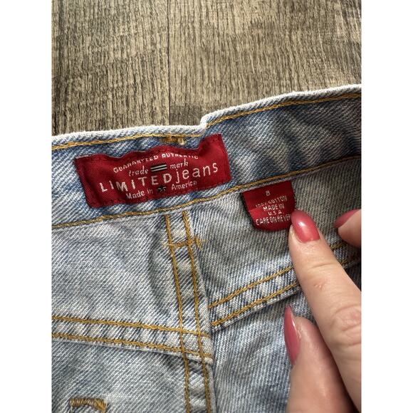 Vintage Y2K 90s The Limited Mid Rise Booty Shorts Daisy Dukes 2000s Small USA - Picture 6 of 11